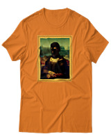 T-Shirt Αντρικό - Gangsta Lisa - Color Thumbnail Πορτοκαλί