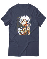 T-Shirt  Γυναικείο - Gear 5 Madness - Color Thumbnail Μπλέ Γκρί