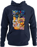 Φούτερ με κουκούλα - Gear Vs Kaido - Color Thumbnail Navy Blue
