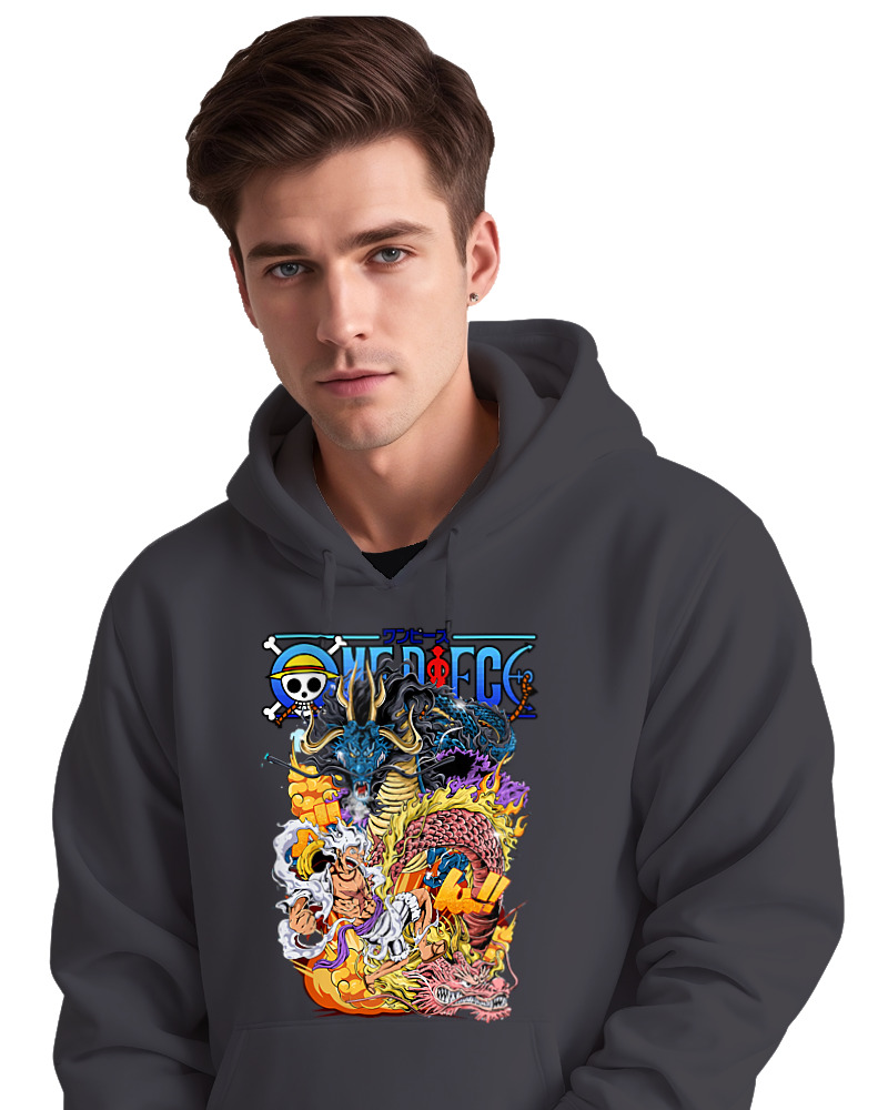 Φούτερ με κουκούλα - Gear Vs Kaido - Image 2