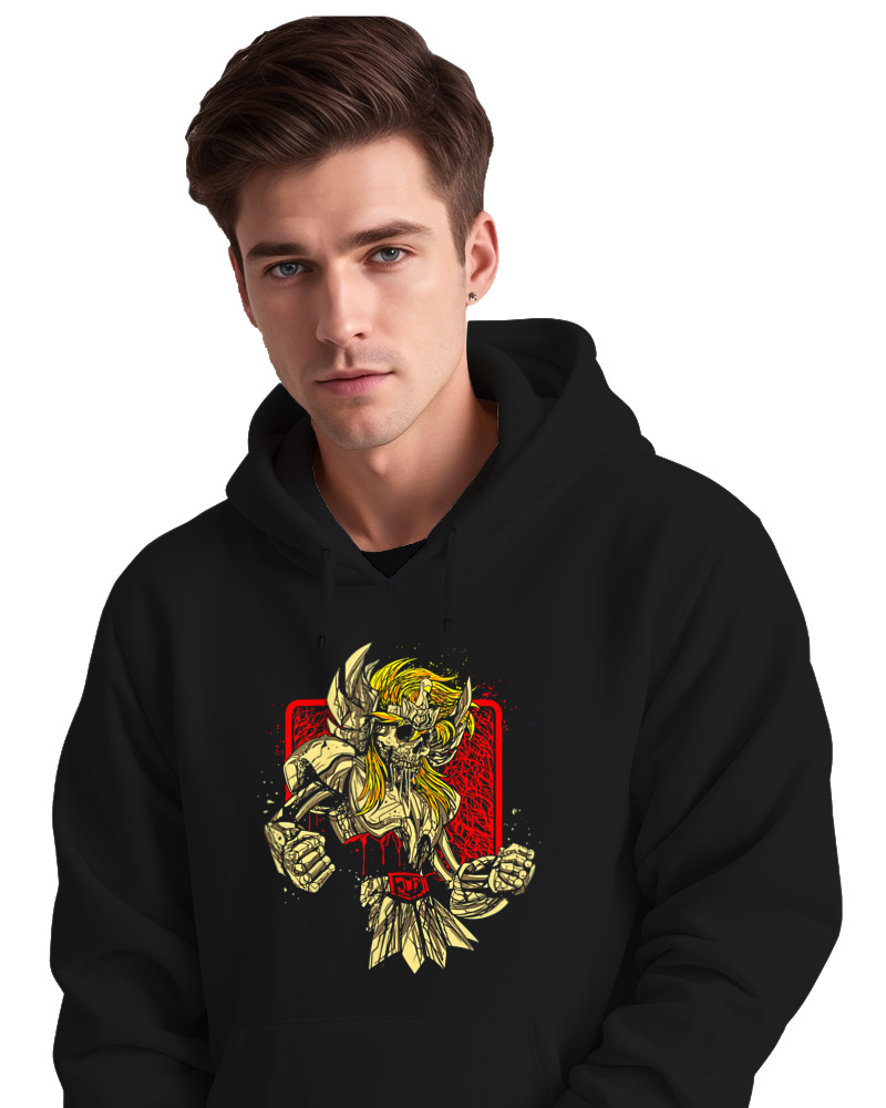 Φούτερ με κουκούλα - Genbu Libra Skull - Image 2