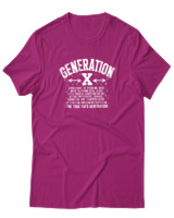 T-Shirt Αντρικό - Generation X - Color Thumbnail Φουξια