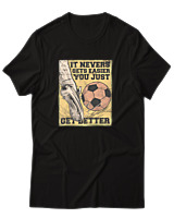 T-Shirt Αντρικό - Get Better - Color Thumbnail Μαύρο