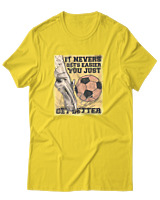 T-Shirt Αντρικό - Get Better - Color Thumbnail Χρυσό Κίτρινο