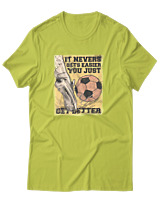 T-Shirt Αντρικό - Get Better - Color Thumbnail Λαχανί