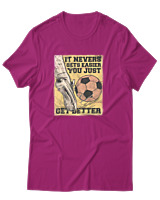 T-Shirt Αντρικό - Get Better - Color Thumbnail Φουξια