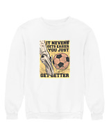 Φούτερ χωρίς κουκούλα Γυναικείο - Get Better - Color Thumbnail 'Ασπρο