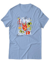 T-Shirt Αντρικό - Get Lost Hustler - Color Thumbnail Γαλάζιο