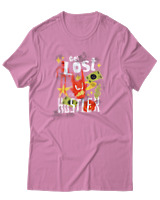 T-Shirt Αντρικό - Get Lost Hustler - Color Thumbnail Ροζ