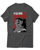 T-Shirt Αντρικό - Geto Suguru - Color Thumbnail Ανθρακί