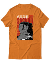 T-Shirt Αντρικό - Geto Suguru - Color Thumbnail Πορτοκαλί