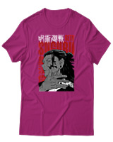 T-Shirt Αντρικό - Geto Suguru - Color Thumbnail Φουξια