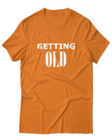 T-Shirt  Γυναικείο - Getting Old - Color Thumbnail Πορτοκαλί