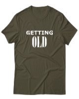 T-Shirt  Γυναικείο - Getting Old - Color Thumbnail Χακί