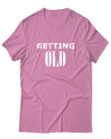 T-Shirt  Γυναικείο - Getting Old - Color Thumbnail Ροζ