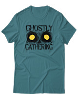 T-Shirt Αντρικό - Ghostly Gathering - Color Thumbnail Μπλε Πράσινο