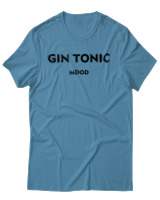 T-Shirt Αντρικό - Gin Tonic Mood - Color Thumbnail Τιρκουάζ