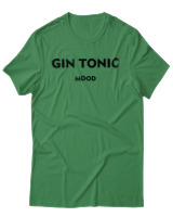 T-Shirt Αντρικό - Gin Tonic Mood - Color Thumbnail Πράσινο
