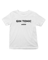 T-Shirt  Παιδικό - Gin Tonic Mood - Color Thumbnail 'Ασπρο