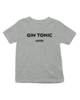 T-Shirt  Παιδικό - Gin Tonic Mood - Color Thumbnail Γκρι Μελανζέ