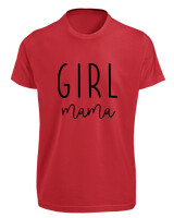 T-Shirt Fit - Girl Mama - Color Thumbnail Κόκκινο