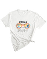 T-Shirt Woman Fashion Γυναικείο - Girls Gone Crusing - Color Thumbnail WHITE