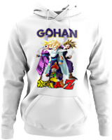 Φούτερ με κουκούλα - Gohan - Color Thumbnail ΄Ασπρο