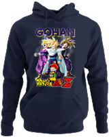 Φούτερ με κουκούλα - Gohan - Color Thumbnail Navy Blue