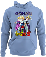 Φούτερ με κουκούλα - Gohan - Color Thumbnail Blue Carolina