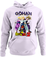 Φούτερ με κουκούλα - Gohan - Color Thumbnail Λιλά