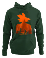 Φούτερ με κουκούλα - Goku Figure - Color Thumbnail Κυπαρισσί