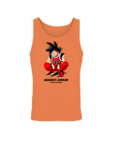 Αμάνικο Μπλουζάκι Αντρικό - Goku Jordan - Color Thumbnail Peach