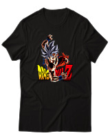 T-Shirt Unisex - Goku Z - Color Thumbnail Μαύρο