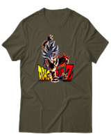 T-Shirt Unisex - Goku Z - Color Thumbnail Χακί