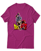 T-Shirt Unisex - Goku Z - Color Thumbnail Φουξια