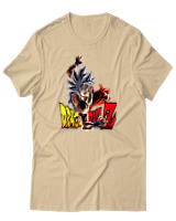 T-Shirt Unisex - Goku Z - Color Thumbnail Μπεζ