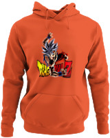 Φούτερ με κουκούλα - Goku Z - Color Thumbnail Orange