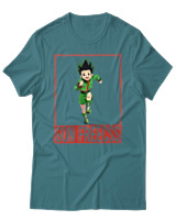 T-Shirt Αντρικό - Gon Freecss - Color Thumbnail Μπλε Πράσινο