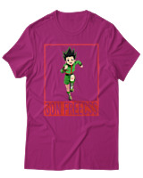 T-Shirt Αντρικό - Gon Freecss - Color Thumbnail Φουξια