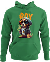 Φούτερ με κουκούλα - Good Boy - Color Thumbnail Kelly Green