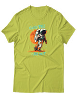 T-Shirt Αντρικό - Goodbye I Am Out - Color Thumbnail Λαχανί
