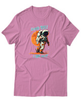 T-Shirt Αντρικό - Goodbye I Am Out - Color Thumbnail Ροζ