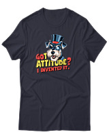 T-Shirt Αντρικό - Got Attitude - Color Thumbnail Σκούρο Μπλε