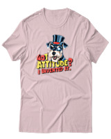 T-Shirt Αντρικό - Got Attitude - Color Thumbnail Απαλό Ροζ
