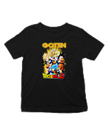 T-Shirt  Παιδικό - Goten - Color Thumbnail Μαύρο
