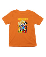 T-Shirt  Παιδικό - Goten - Color Thumbnail Πορτοκαλί