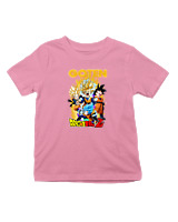 T-Shirt  Παιδικό - Goten - Color Thumbnail Ροζ