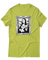 T-Shirt Αντρικό - Gothic Lisa - Color Thumbnail Λαχανί