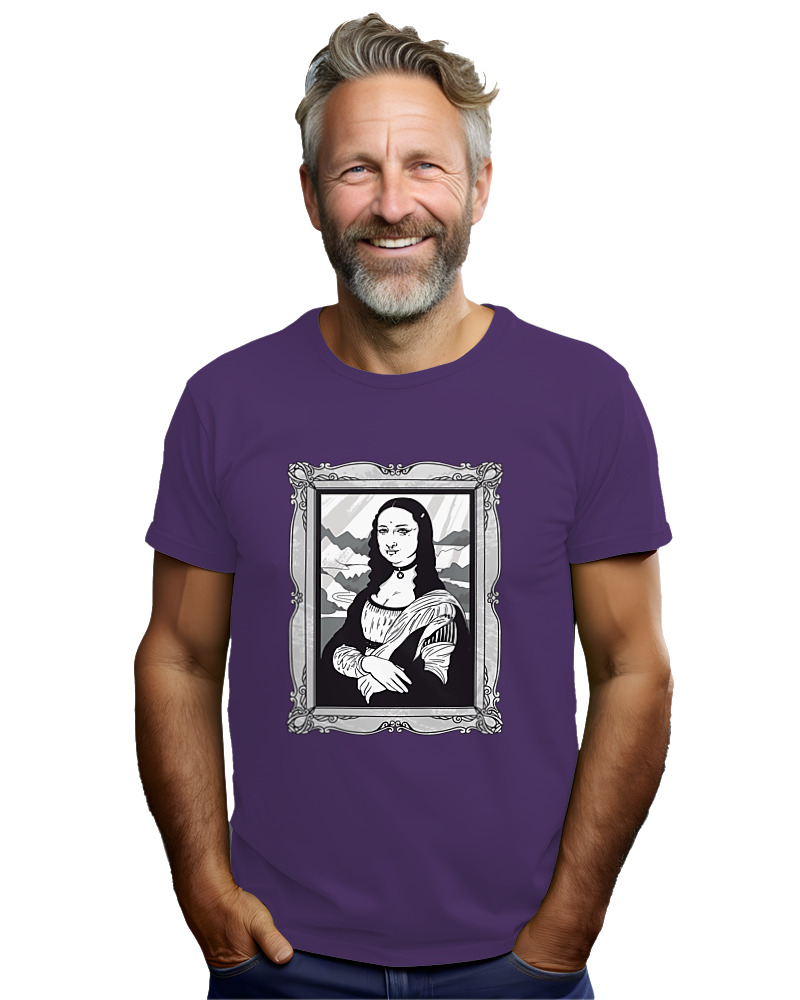 T-Shirt Αντρικό - Gothic Lisa - Image 2