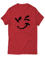 T-Shirt Αντρικό - Graffiti Mood - Color Thumbnail Κόκκινο